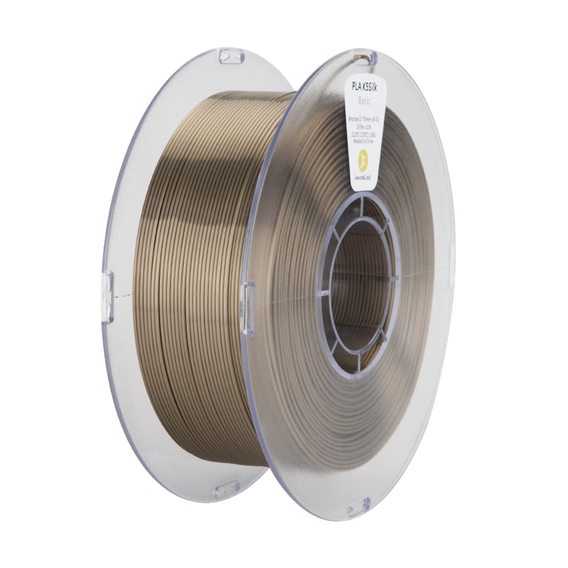 Filament PLA soyeux Kexcelled K5 Silk bronze – surface brillante lisse impression 3D 1,75mm 1kg — Smooth Color
