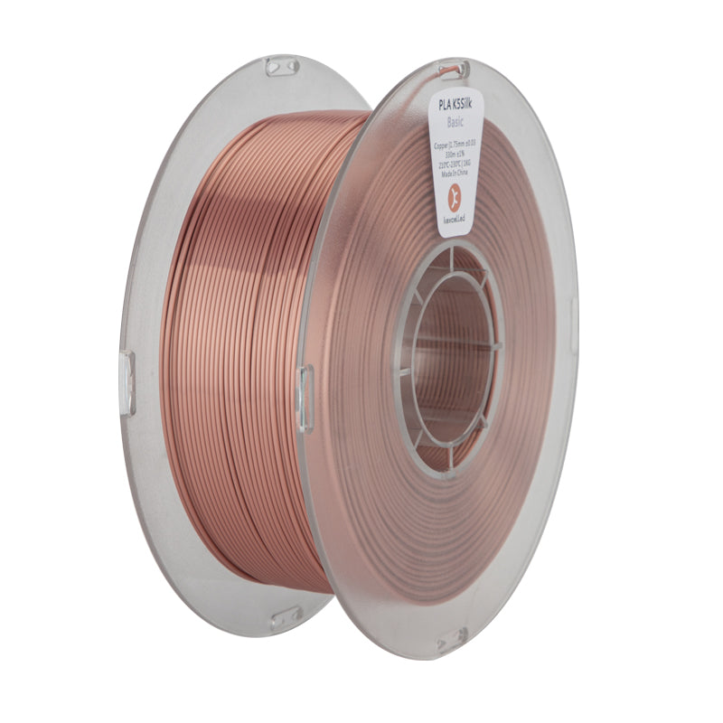 Filament PLA soyeux Kexcelled K5 Silk cuivre – surface brillante lisse impression 3D 1,75mm 1kg — Smooth Color