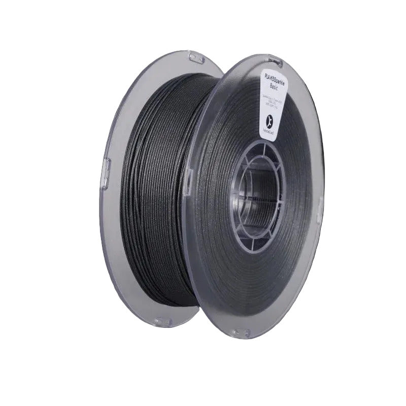 Filament PLA scintillant Kexcelled K5 Sparkle gris – éclat lumineux créations décoratives impression 3D 1,75mm 1kg — Smooth Color