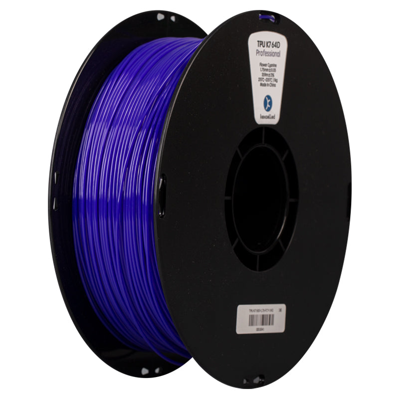 Filament TPU Kexcelled K8 64D flower cyanine Shore 64D flexible – impression 3D 1,75mm 1kg — Smooth Color
