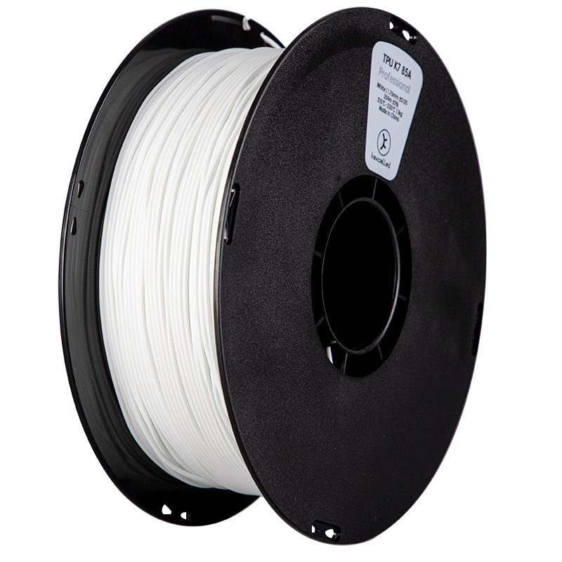 Filament TPU Kexcelled K8 85A blanc Shore 85A semi-rigide – impression 3D 1,75mm 1kg — Smooth Color