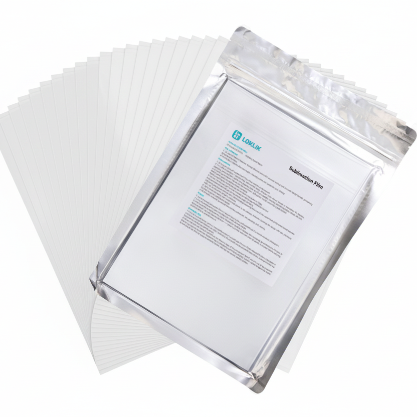 LOKLiK Film sublimation coque téléphone 20 feuilles A4 format pack
