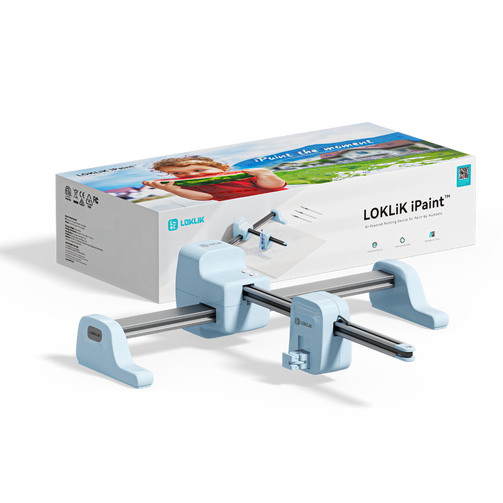 LOKLiK iPaint™ Bubble Blue — vue détail 1