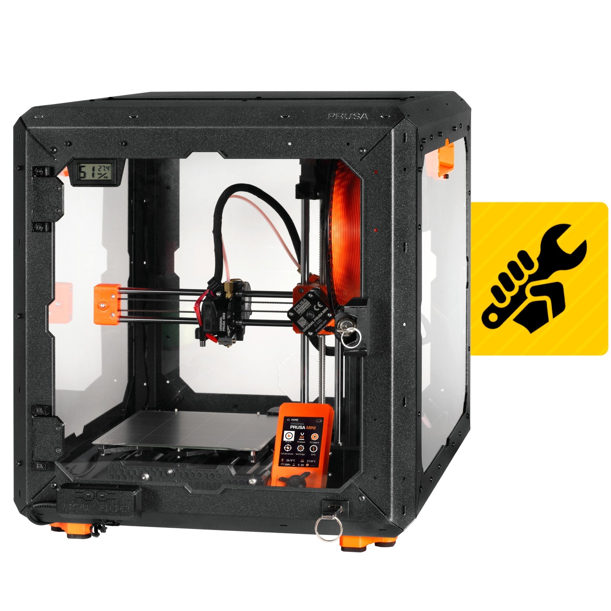 Original-Prusa-MINI-Semi-assemblee-Enclosure-Bundle-Kit  — Smooth Color