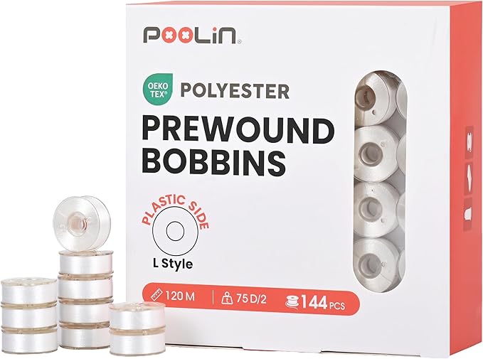 Poolin-polyester-prewound-bobbins-noir — Smooth Color