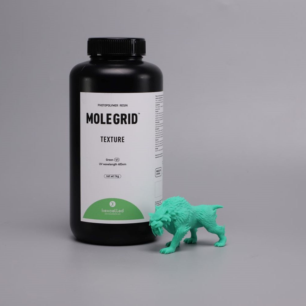 Kexcelled MOLEGRID Texture Green Résine Matte LCD DLP 1kg