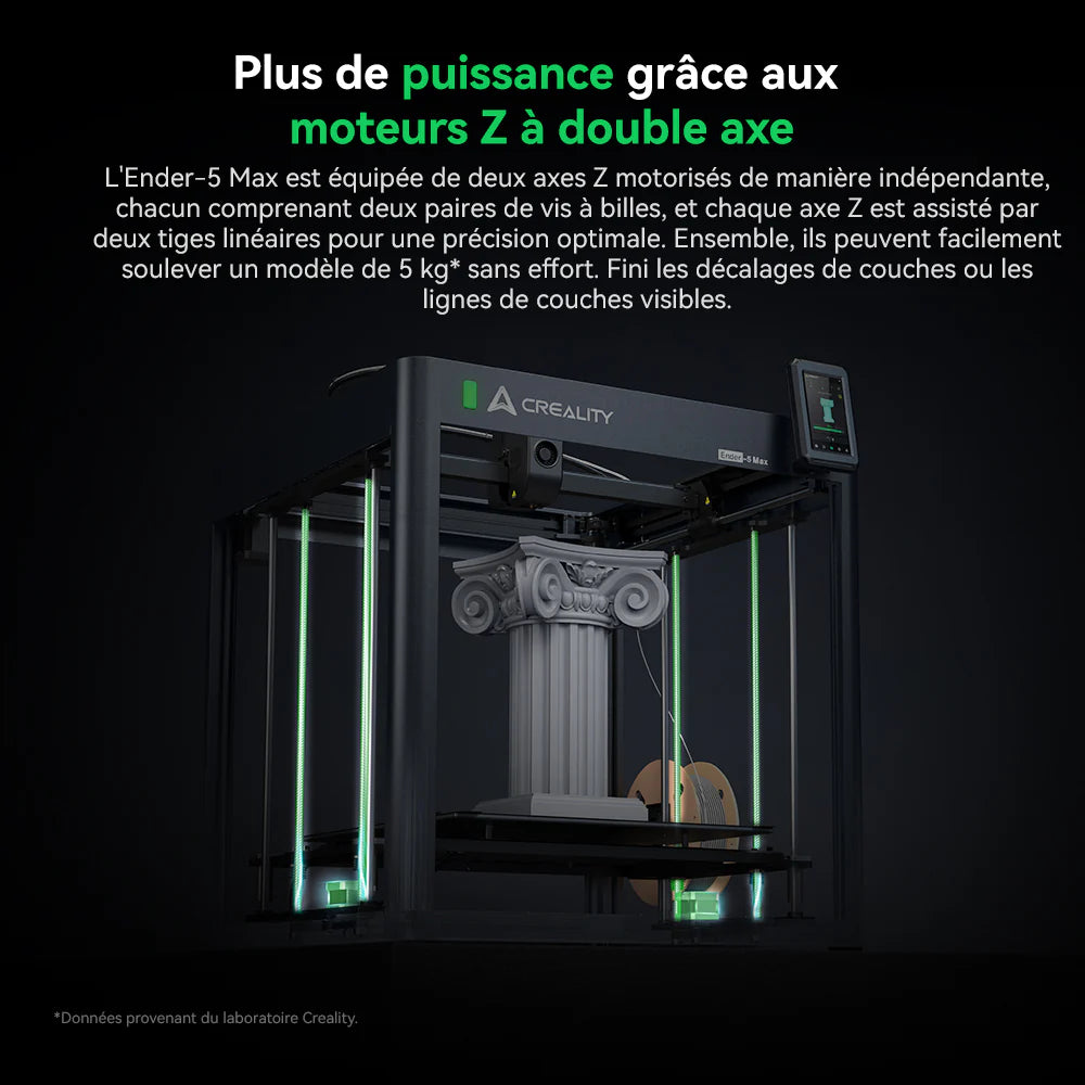 Creality Ender-5 Max – Imprimante 3D CoreXY 400 mm³ 700 mm/s