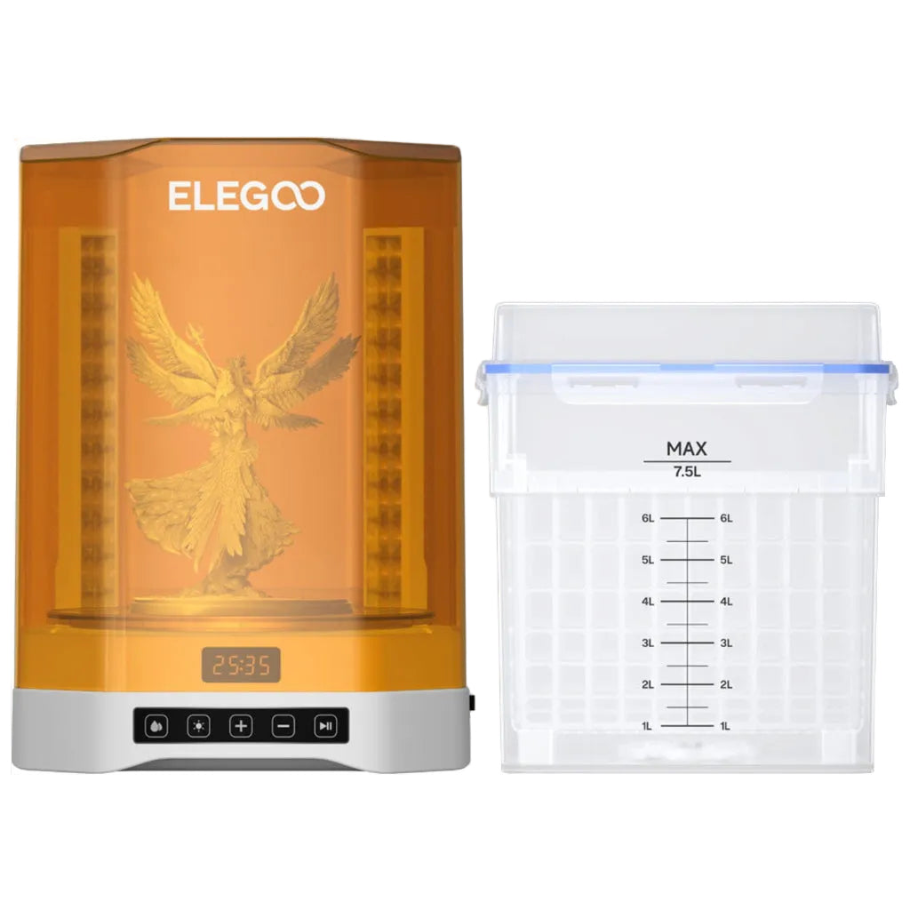 ELEGOO Mercury Plus V3.0 station lavage et durcissement résine 2-en-1 — Smooth Color