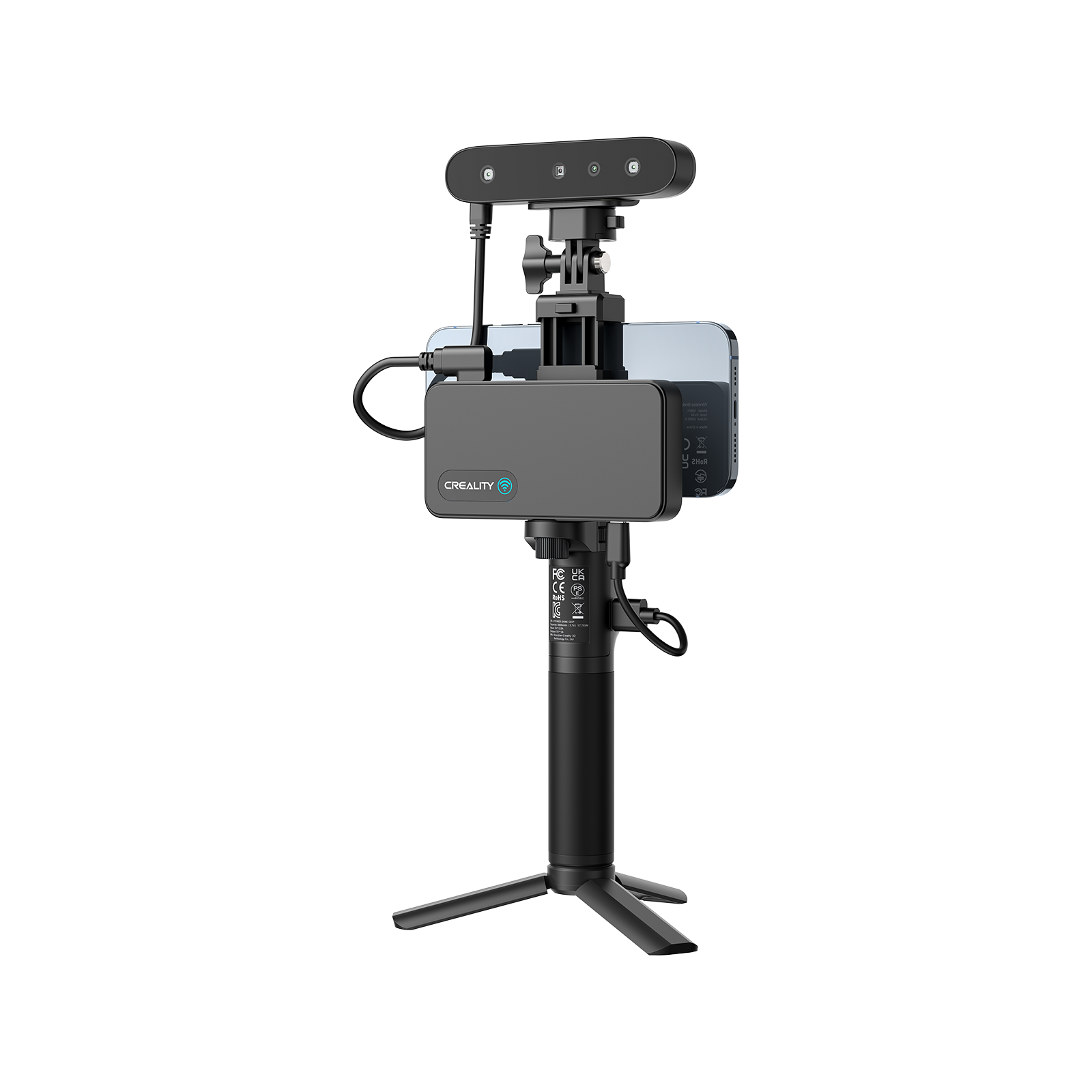 Creality CR-Scan Ferret Pro — scanner 3D portable double IR + lumière structurée 0,1mm