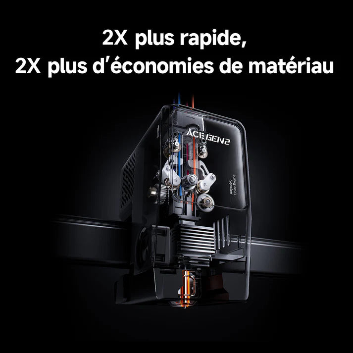 Anycubic Kobra X – Imprimante 3D Multicolore 4 Couleurs & Détection IA