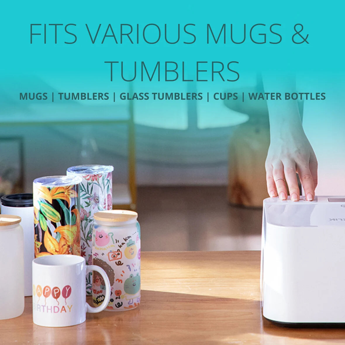 LOKLiK Auto Tumbler Heat Press