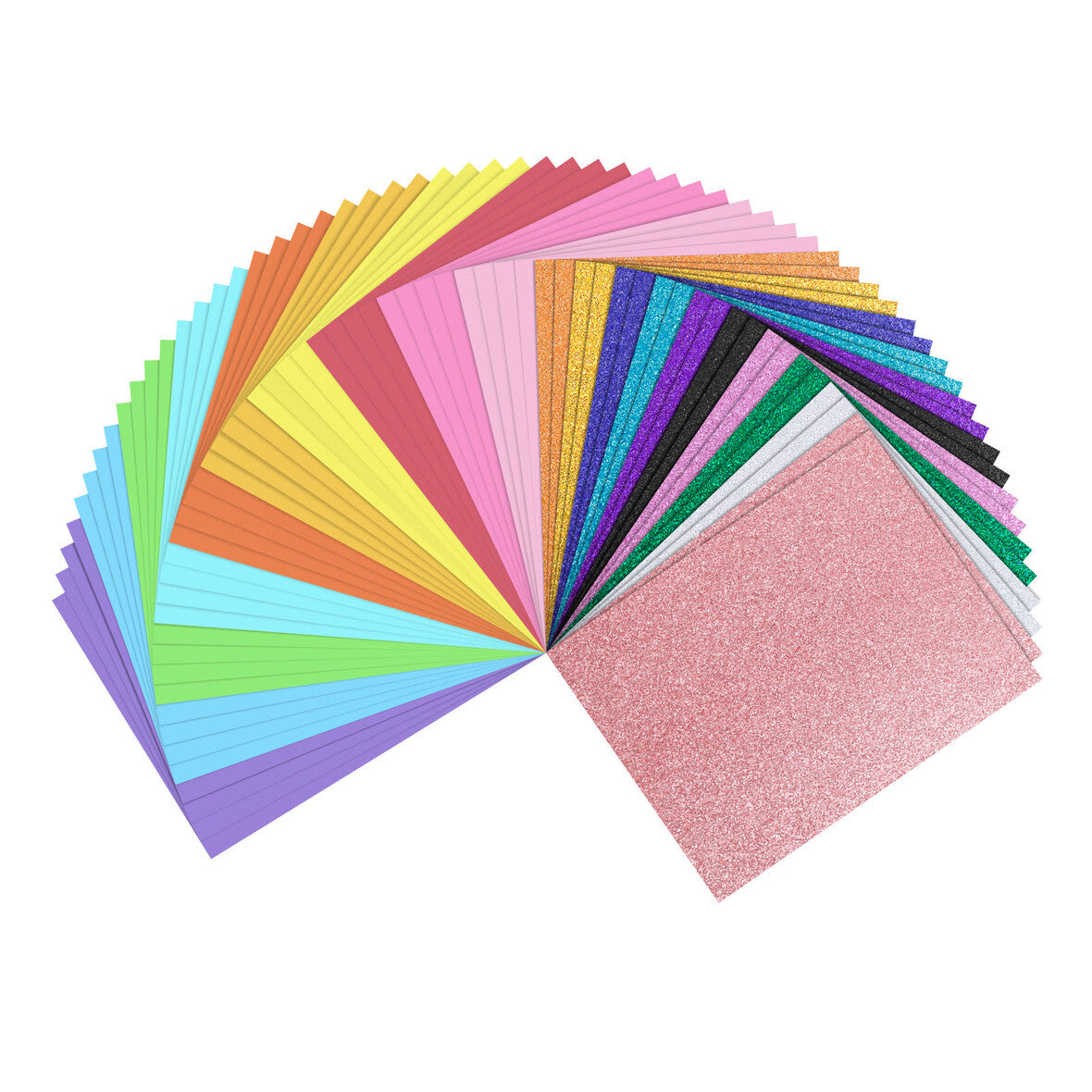 LOKLiK Cardstock 60 feuilles détail couleurs vives pastels