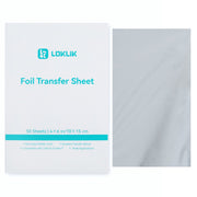 LOKLiK Feuilles de Transfert Argent — lot de 50 — vue principale