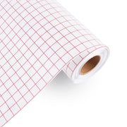 LOKLiK Rouleau Ruban de Transfert Quadrillé Rouge 30 cm × 3 m — vue principale