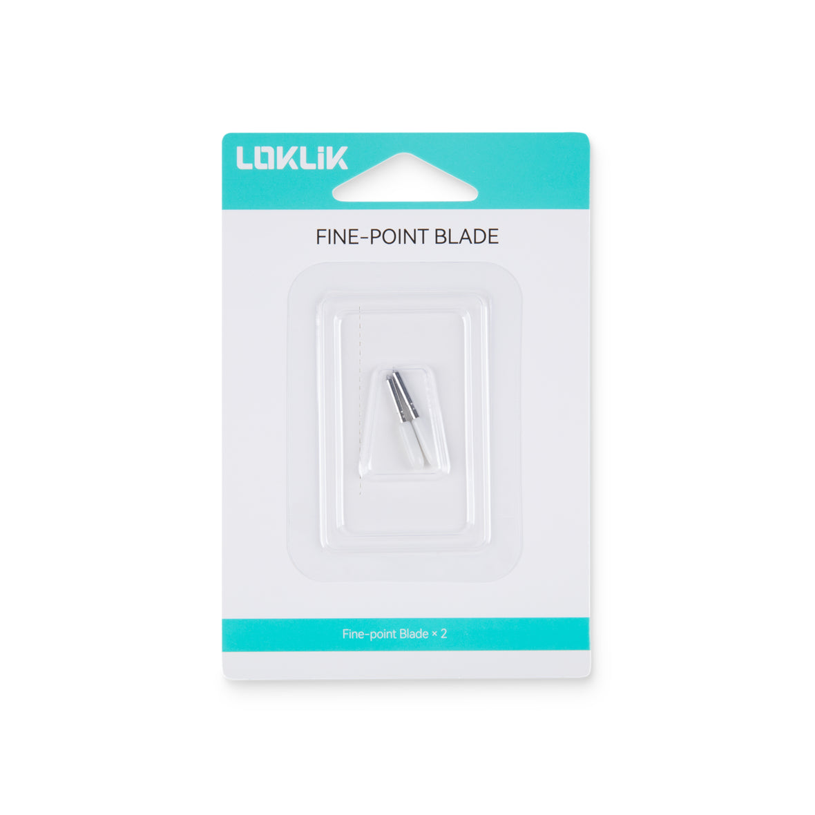 LOKLiK Lames de Découpe Pointe Fine 45° Pack de 2