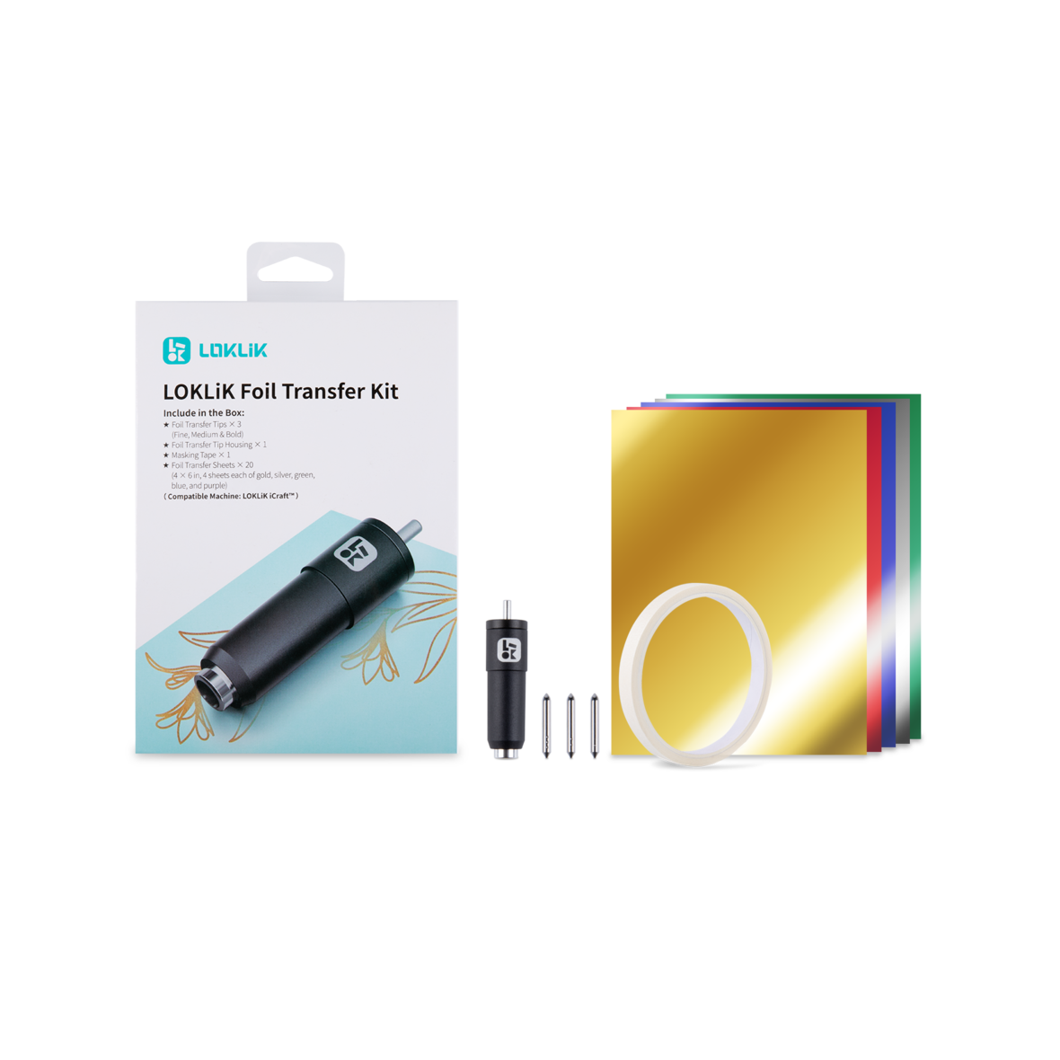 LOKLiK iCraft™ Foil Transfer Kit