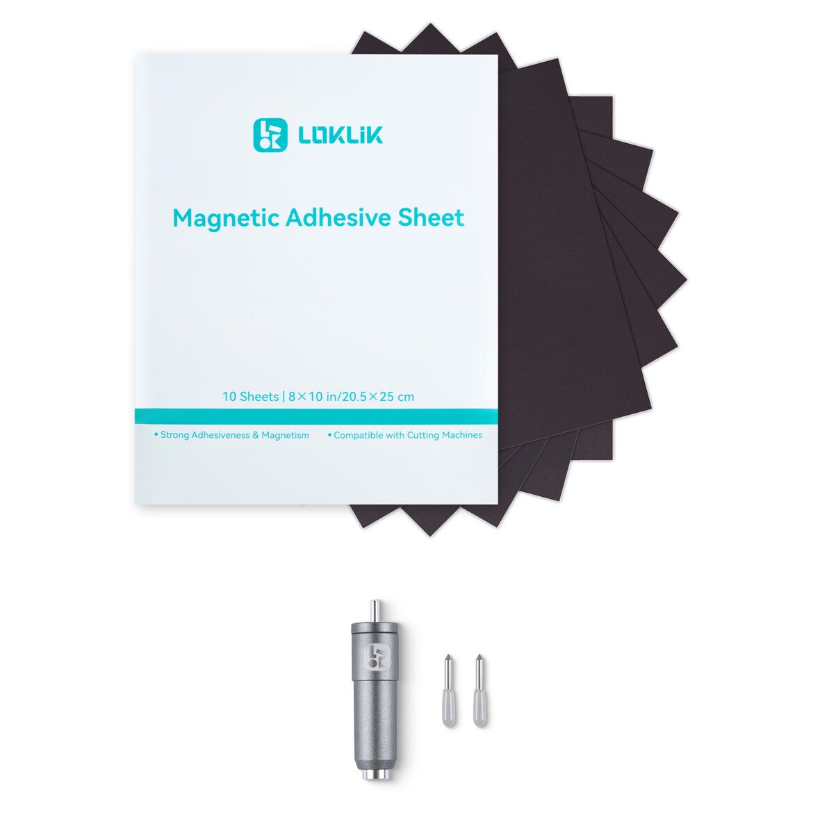 LOKLiK Feuille Magnétique 0,5 mm — lot de 10 — vue 2