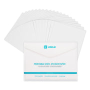 LOKLiK Papier Autocollant Vinyle Imprimable Mat A4 — 20 feuilles — vue principale
