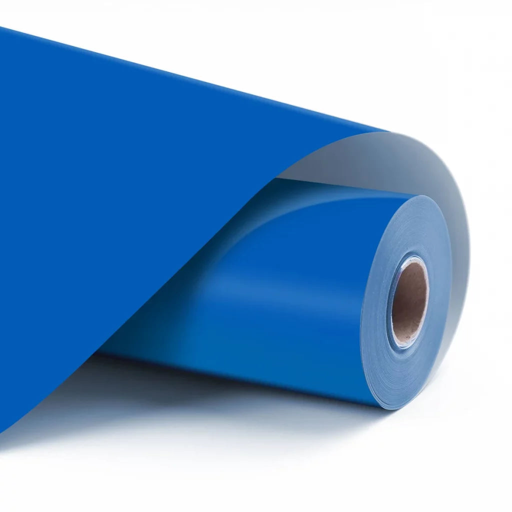 LOKLiK Permanent Adhesive Vinyl Matte Blue - 30,5 cm × 1,80 m