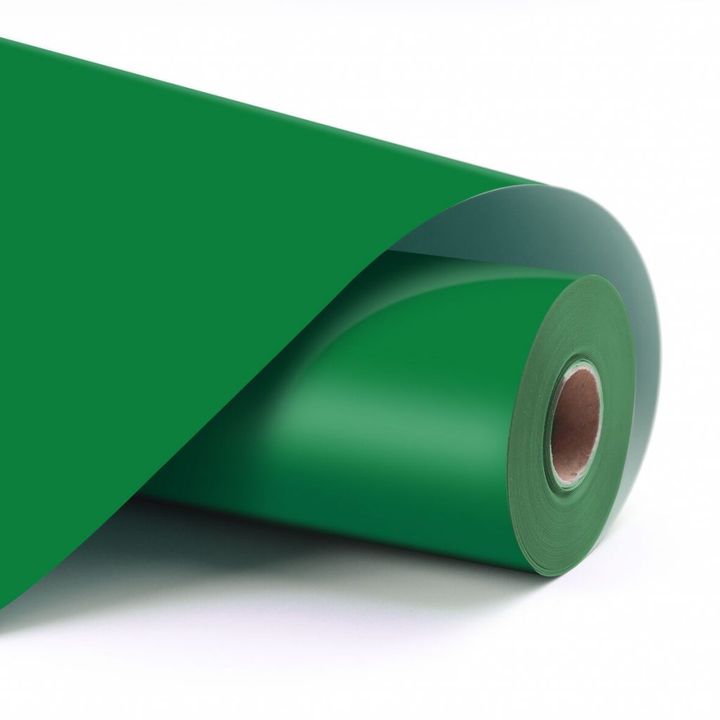 LOKLiK Permanent Adhesive Vinyl Matte Green - 30,5 cm × 1,80 m
