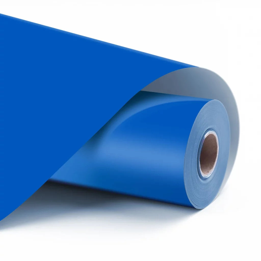 LOKLiK Permanent Adhesive Vinyl Matte King Blue - 30,5 cm × 1,80 m