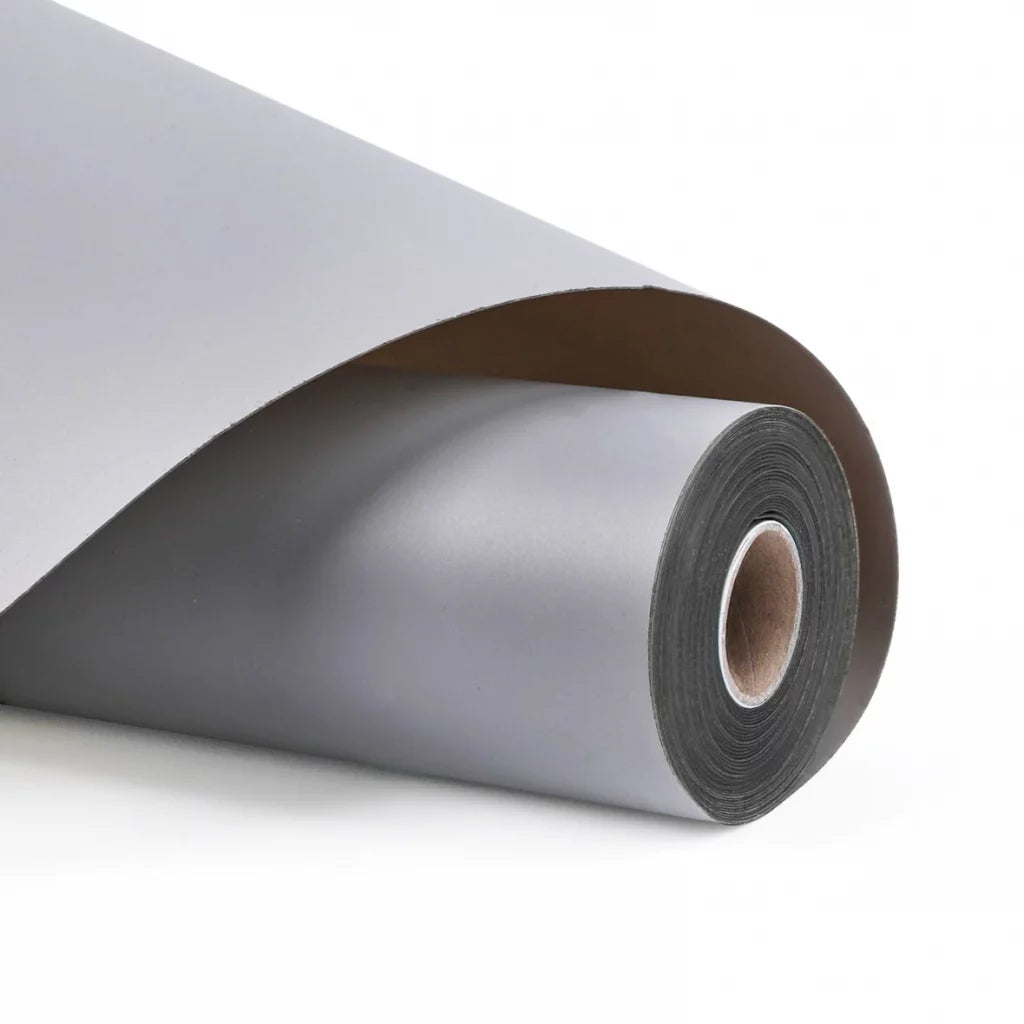 LOKLiK Permanent Adhesive Vinyl Matte Light Gray - 30,5 cm × 1,80 m