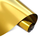 LOKLiK Permanent Adhesive Vinyl Mirror Metallic Gold - 30.5cm x 1.80m vinyle adhesif miroir dore
