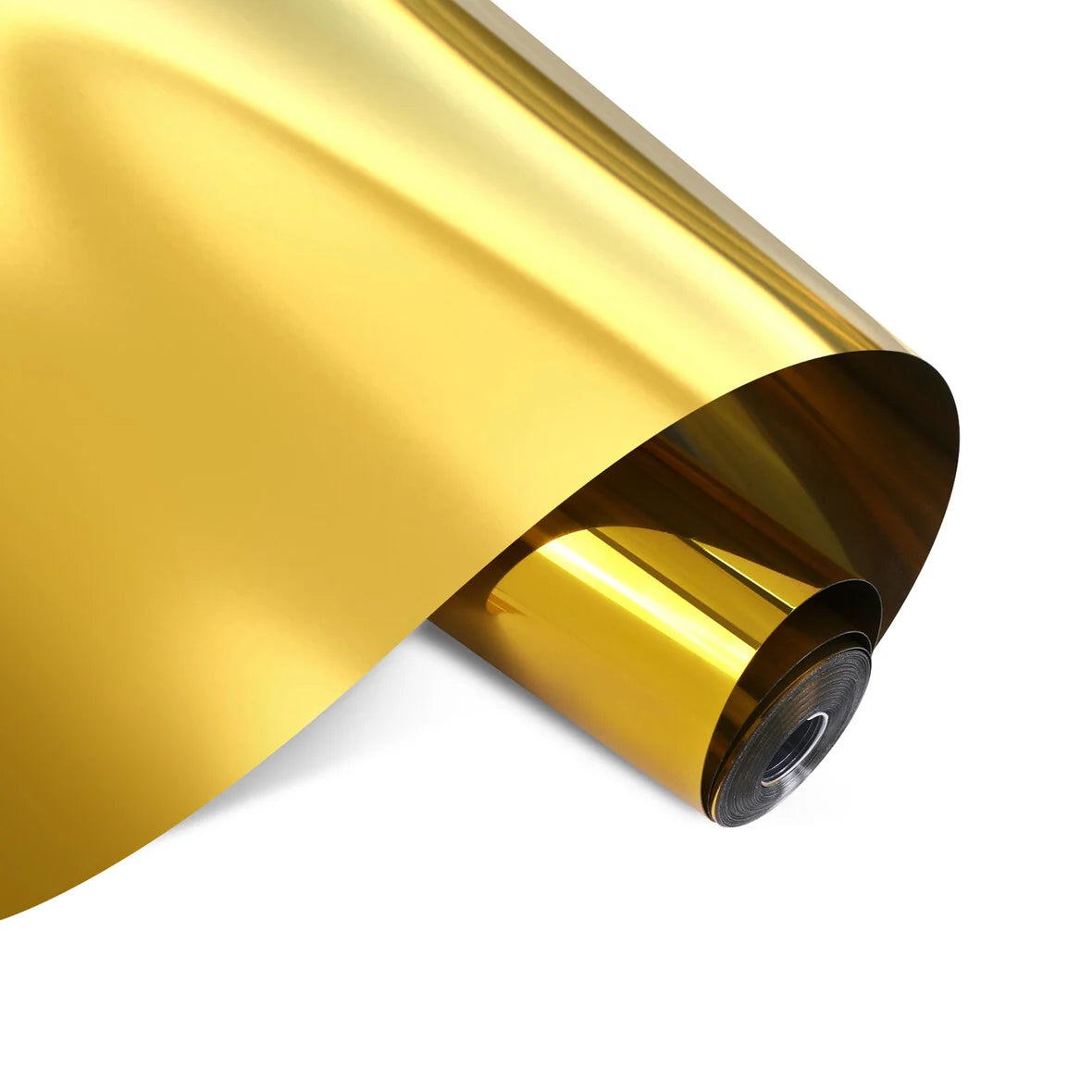 LOKLiK Permanent Adhesive Vinyl Mirror Metallic Gold - 30.5cm x 1.80m vinyle adhesif miroir dore