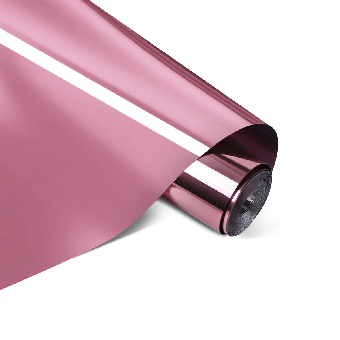 LOKLiK Permanent Adhesive Vinyl Mirror Metallic Rose Gold - 30.5cm x 1.80m vinyle adhesif miroir rose or