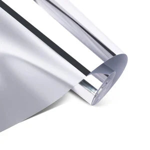 Vinyle Adhésif Permanent Miroir Métallisé LOKLiK 30,5 cm × 1,80 m