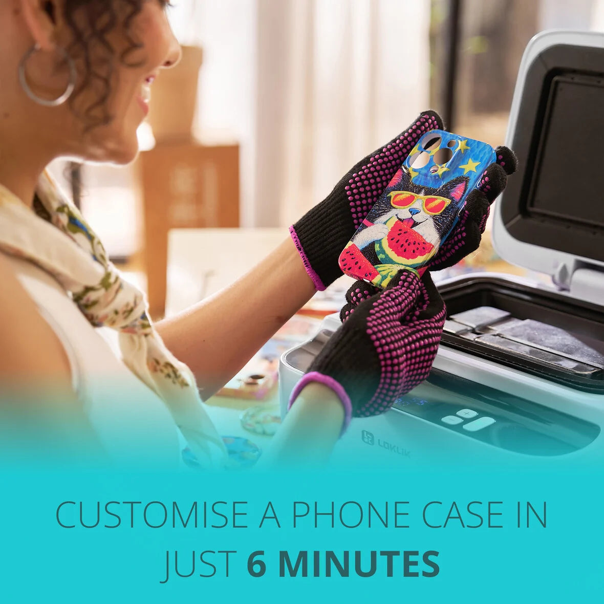 LOKLiK Phone Case Heat Press