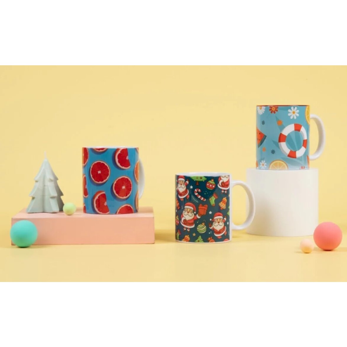 LOKLiK Kit de démarrage - Mugs sublimés exemple