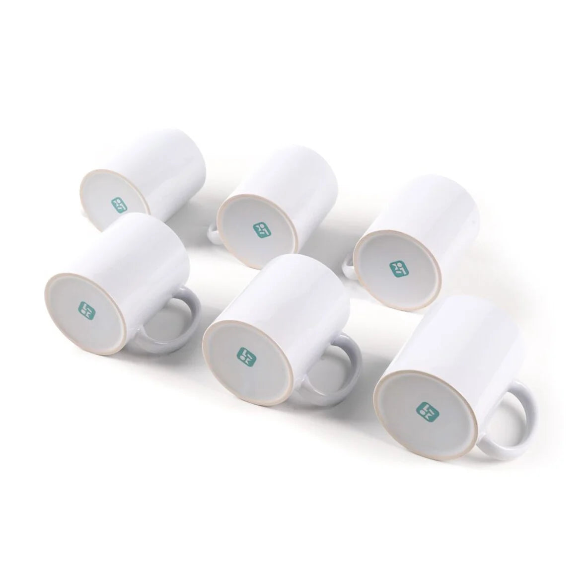 LOKLiK Sublimation Mugs Blank 325 ml — lot de 6 — vue principale
