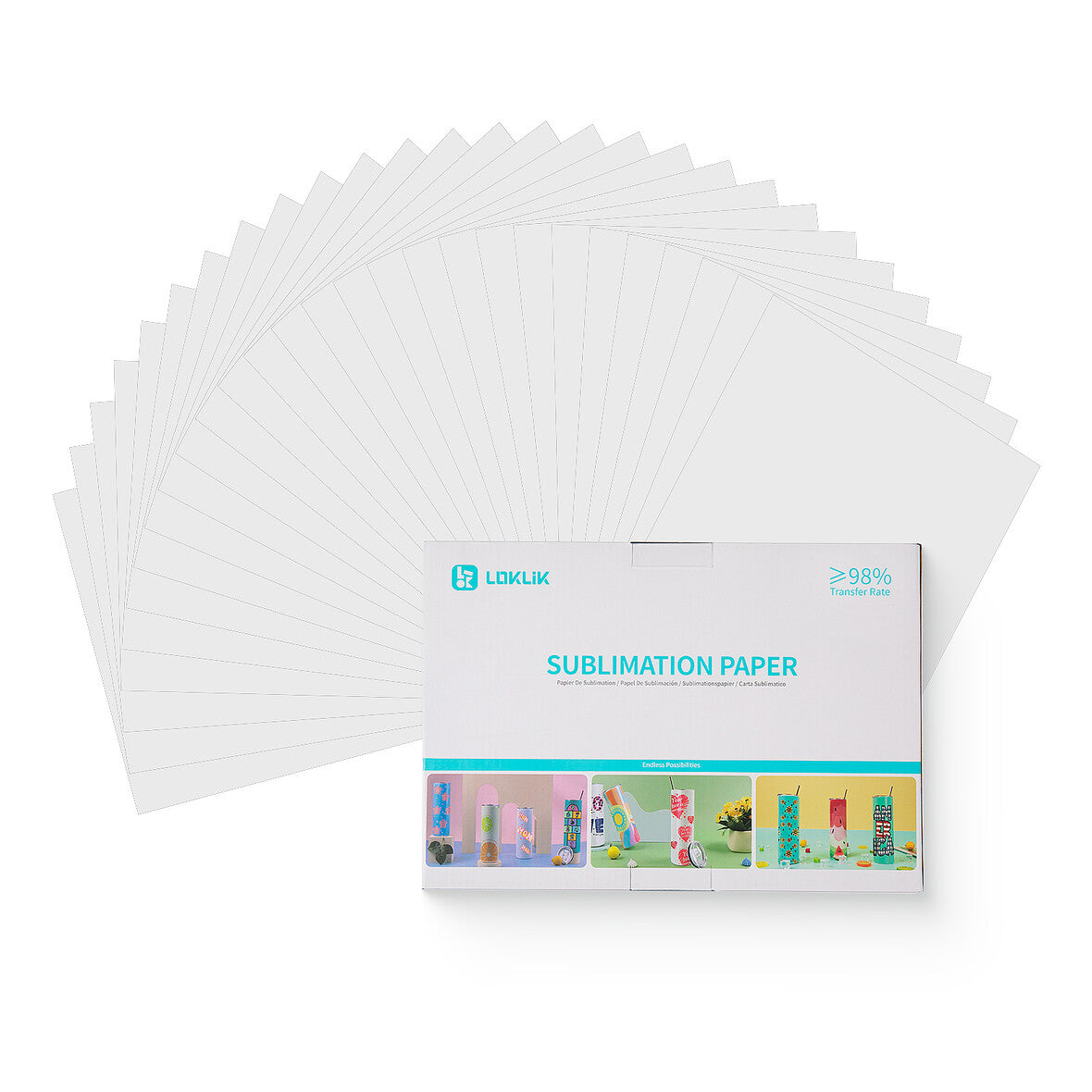 LOKLiK Papier à Sublimation A4 140 feuilles — vue 8