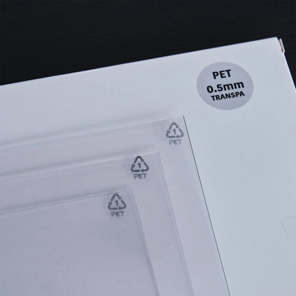 MY YARD Transparent PET 500x300mm 0.8mm