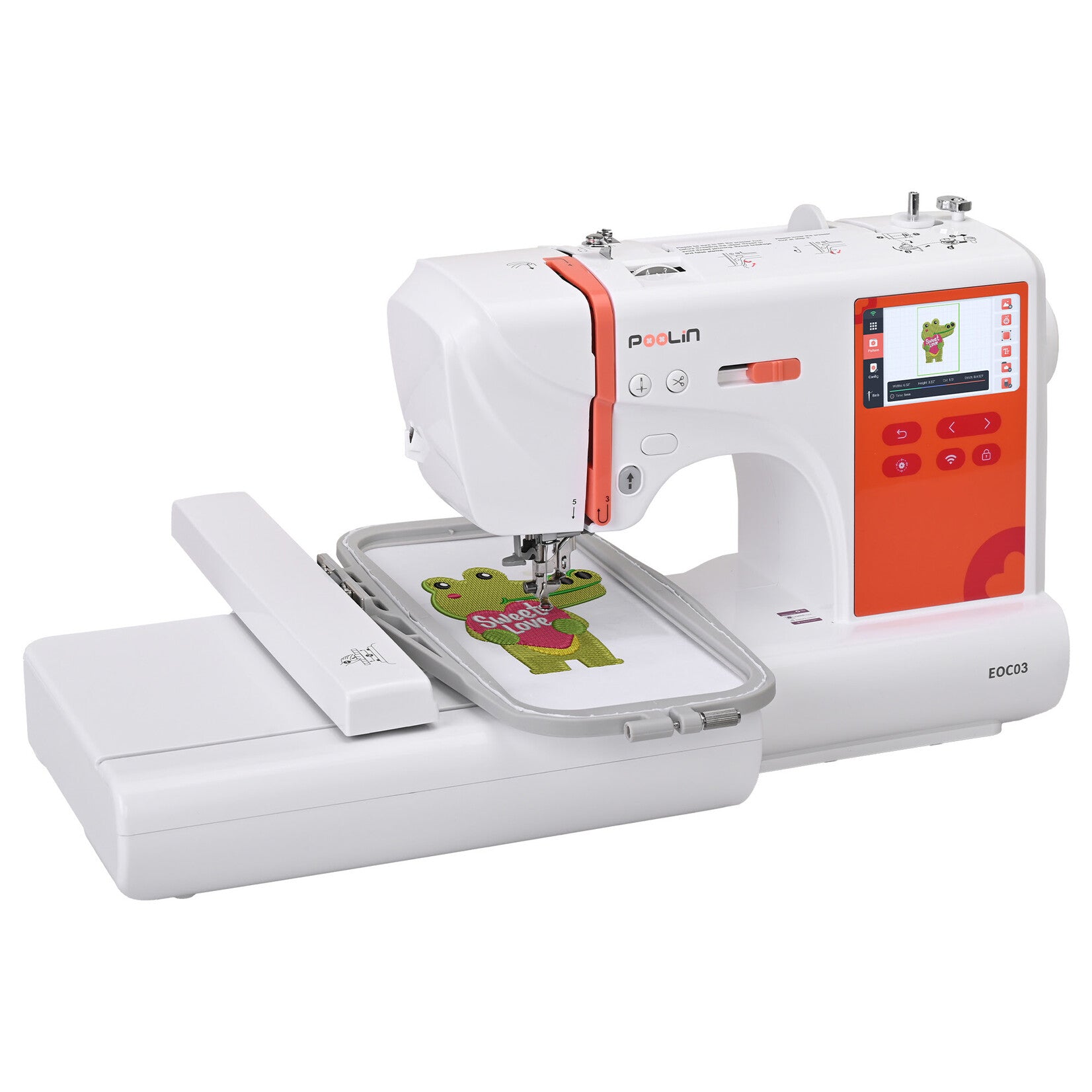 poolin-eoc03-embroidery-machine-presentation — Smooth Color