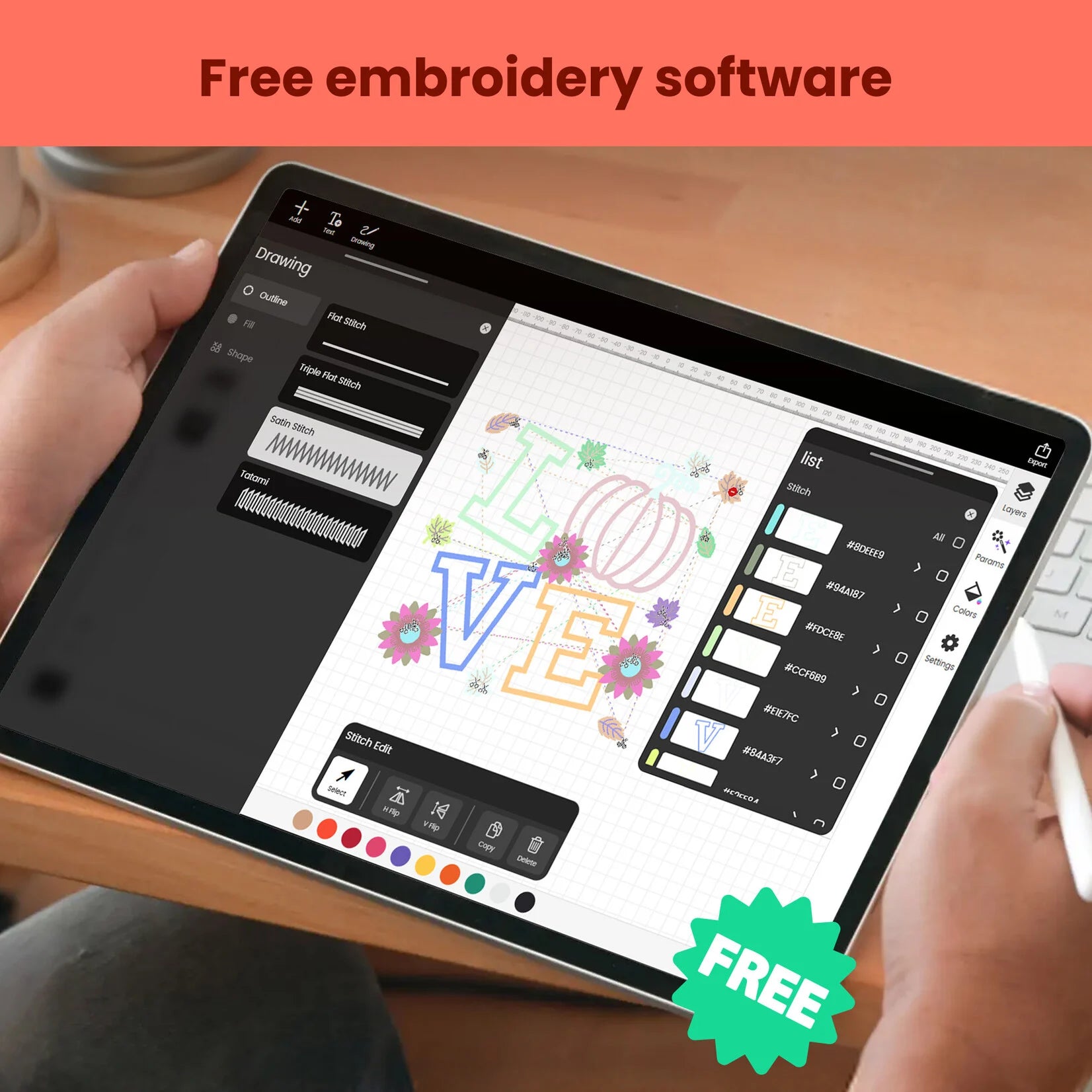 poolin-eoc03-embroidery-machine-vue-APP — Smooth Color