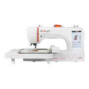 PooLin EOC06 machine a broder electronique vue principale blanche ecran tactile 7 pouces