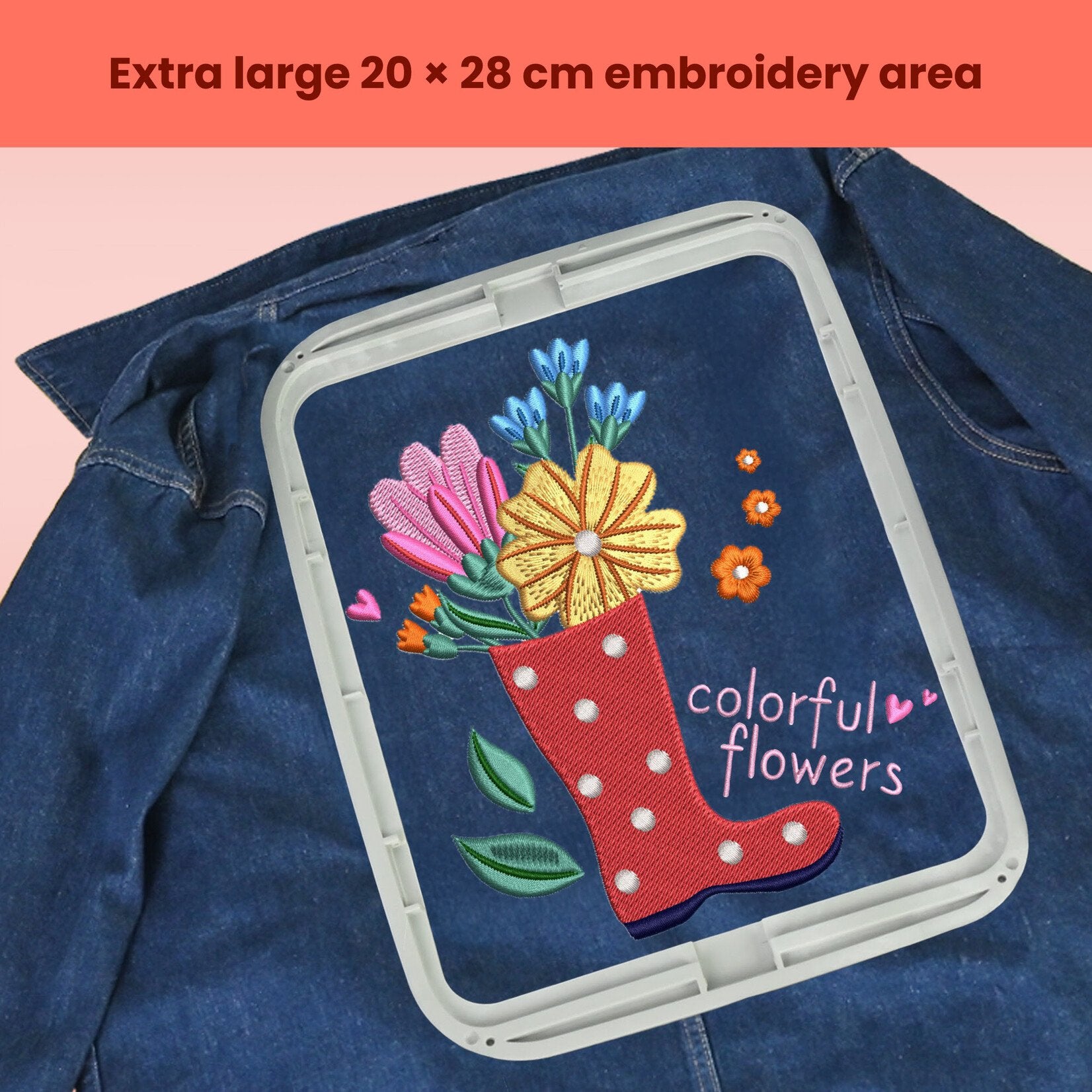 PooLin EOC06 machine a broder - contenu boite 6 bobines fil canettes stabilisateur